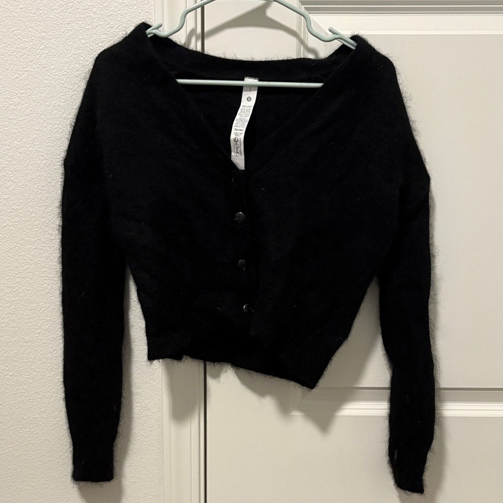 Lululemon Black Alpaca Wool Women's Sweater
